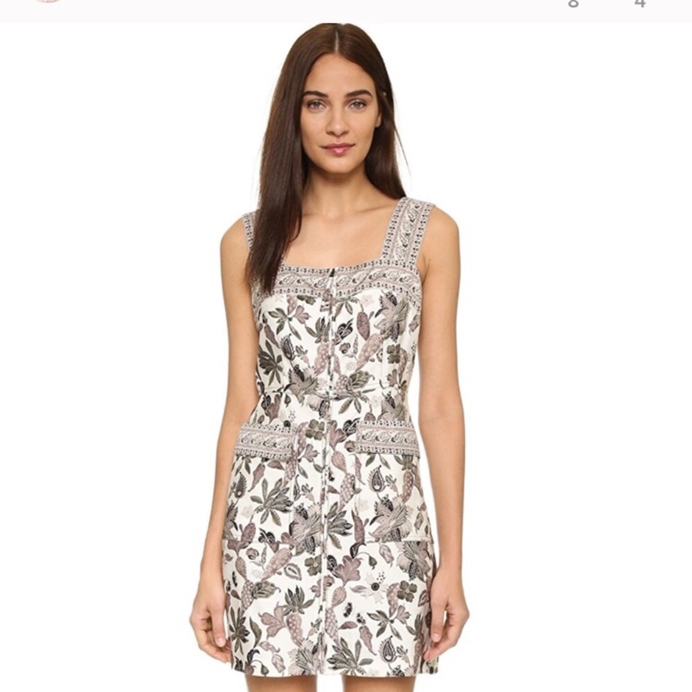Tory Burch Mikado zip front dress 💜